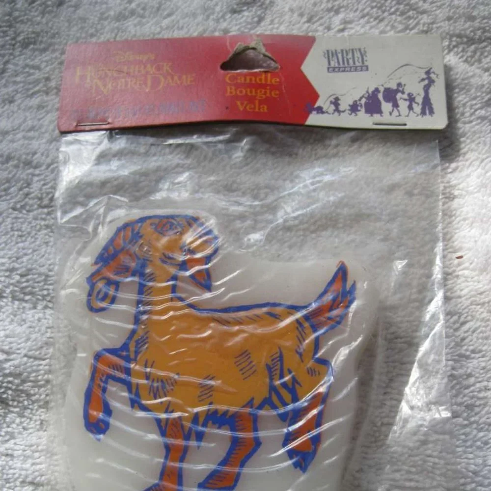 Disney's Hunchback of Notre Dame's Djali Goat Candle Birthday Party Hallmark